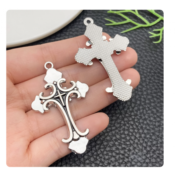 2pcs/pack 51x31x5mm white k cross TB-996910251358-24743