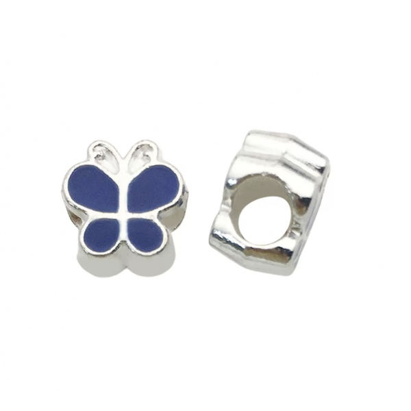 5pcs/pack  10mm(hole 4mm) butterfly beads TB-868105634078-13200
