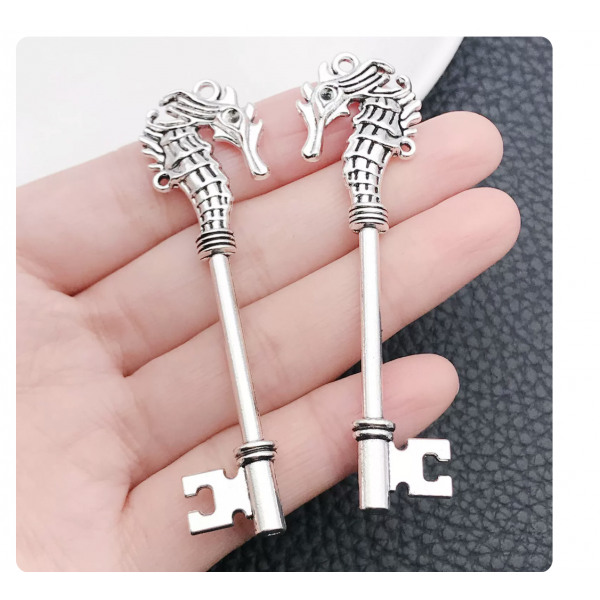 3pcs 19x71mm large silver keys TB-1018571442928-7292