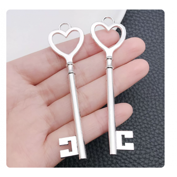 3pcs 22x83mm large silver keys TB-1018571442928-9055