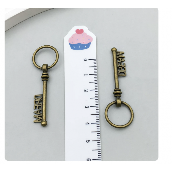 3pcs 17x51mm bronze plated keys TB-1018571442928-4117
