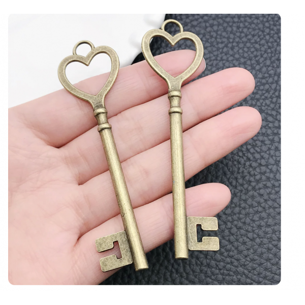 3pcs 22x87mm bronze plated keys TB-1018571442928-2663