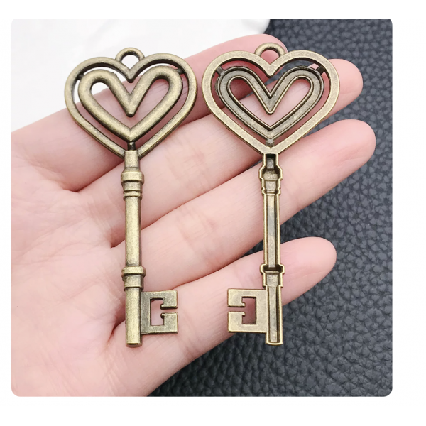 3pcs 31×70mm bronze plated keys TB-1018571442928-3865