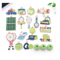 10pcs/pack  mixed enamel baseball charms TB-1078673342634-SN934