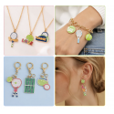 10pcs/pack  mixed enamel baseball charms TB-1078673342634-SN934
