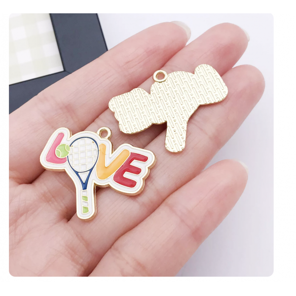 3pcs/pack  24x29mm enamel charms TB-1078673342634-27896