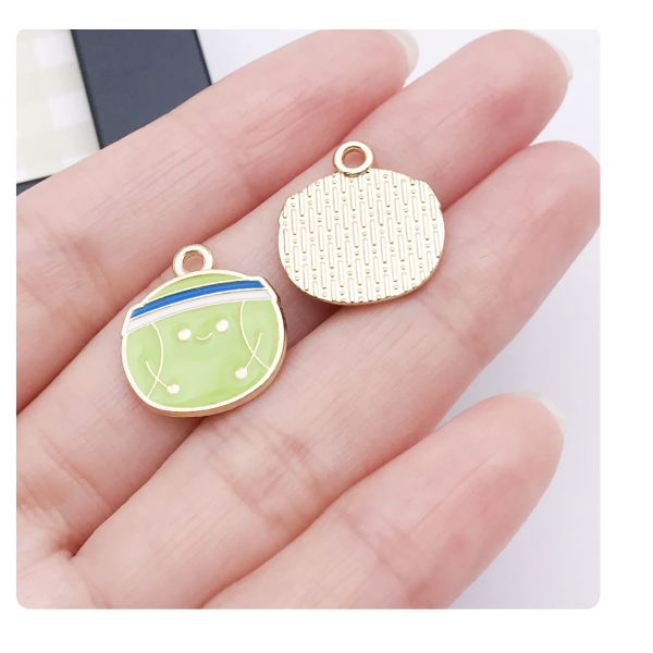 3pcs/pack  18x16mm enamel charms TB-1078673342634-27906