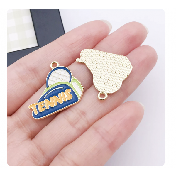 3pcs/pack  22x24mm enamel charms TB-1078673342634-27910