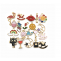4pcs/pack   enamel charms apple TB-606062564925--10851