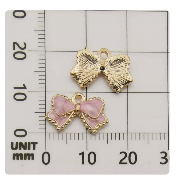 4pcs/pack   enamel charms bowknot TB-606062564925--10999