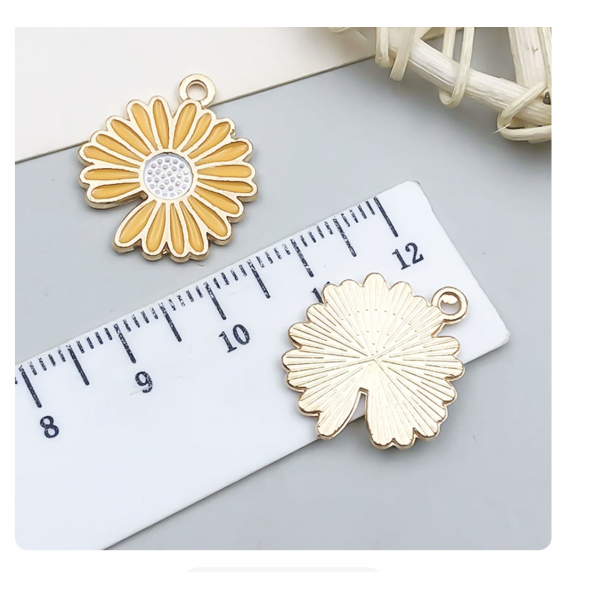 3pcs/pack  18x20mm enamel bee charms TB-953868506607-12067
