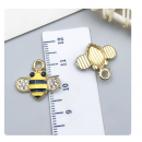 3pcs/pack  17x18x3mm enamel bee charms TB-953868506607-24142