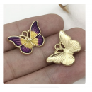 5pcs/pack 15x20mm enamel butterfly  TB-865309098828--19106