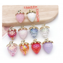10pcs/pack mixed (one per color) resin strawberry TB--1053595410825-SN1678