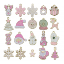 20pcs/pack  mixed (one per style) enamel charms--holiday theme TB979579965891-SN1590