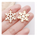 6pcs/pack  19x24mm enamel charms--snow TB979579965891-12536